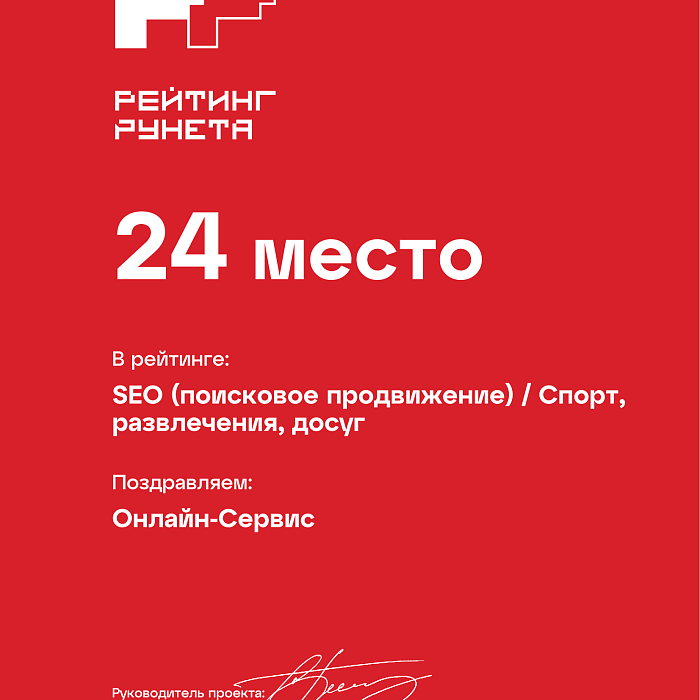 Диплом 2023 - SEO (поисковое продвижение) - Спорт, развлечения, досуг